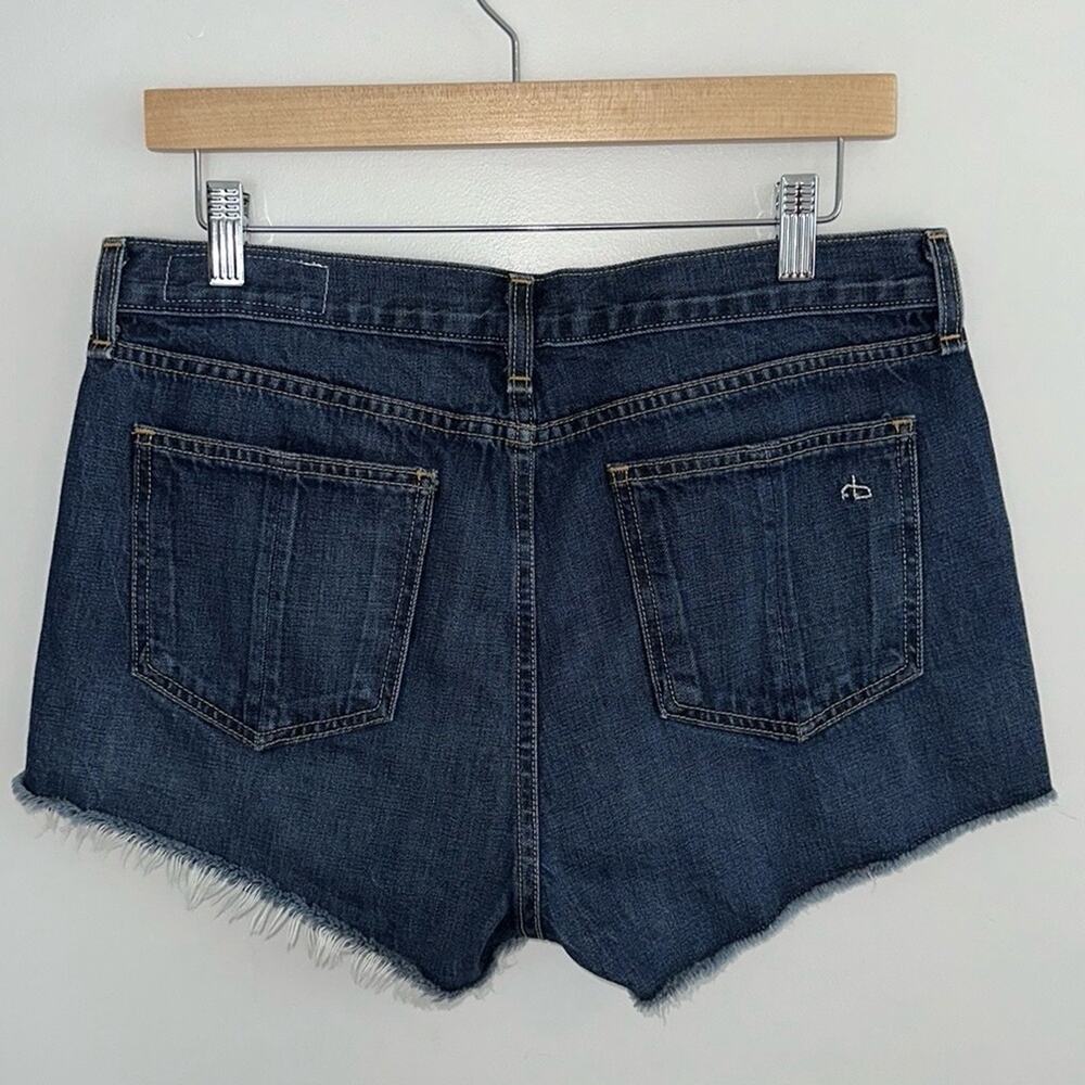rag & bone High Rise Mila Short in Doheny Wash - Picture 5 of 10